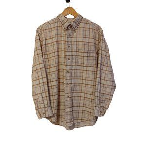 L.L. Bean Plaid Corduroy Shirt